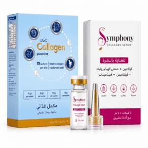 Youthful Skin with Collagen for Natural Glow & Radiance | Symphony Collagen Serum + UGC Collagen