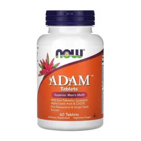 NOW ADAM Multivitamin for Men | Complete Daily Men's Multivitamin for Energy & Wellness