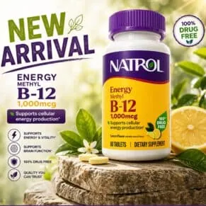 Natrol Vitamin B12 1000 mcg 60 Tablets