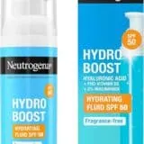 فلويد نيوتروجينا هيدرو بوست SPF 50 بحمض الهيالورونيك وبروفيتامين B5 و2% نياسيناميد