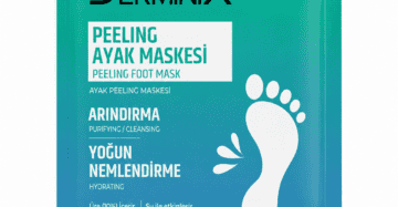 peeling moisturizing foot mask