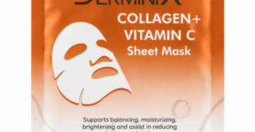 Collagen & Vitamin C Sheet Mask 1 Piece by Derminix