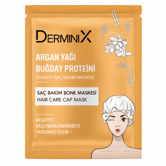 Derminix Hair Care Mask Argan & Wheat Protein 50g