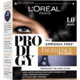 Deep Black Hair Color 01 Permanent Dye – L’Oréal Paris Prodigy Ammonia-Free