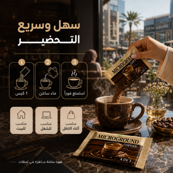 ميكرو جروند قهوة - Microground Coffee