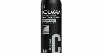 Kolagra Whitening Deodorant Spray Silver Scent 150ml – Long-Lasting Freshness and Underarm Brightening Care