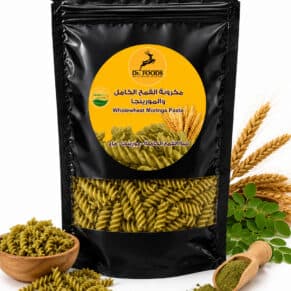 Whole Wheat Moringa Fusilli Pasta