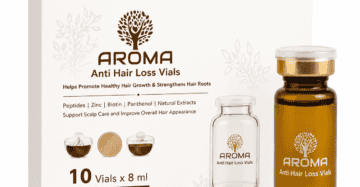Aroma Anti Hair Loss Vials 10x8ml Hair Care Ampoules