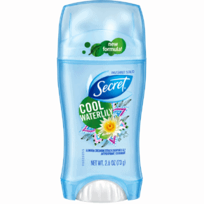 Cool Waterlily Clear Gel Deodorant 73g by Secret.