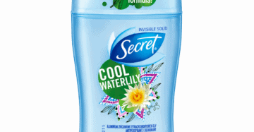 Cool Waterlily Clear Gel Deodorant 73g by Secret.