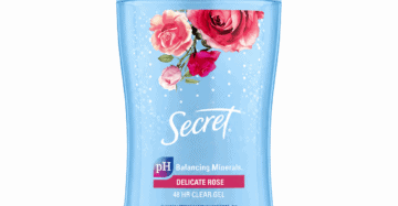Delicate Rose Clear Gel Deodorant