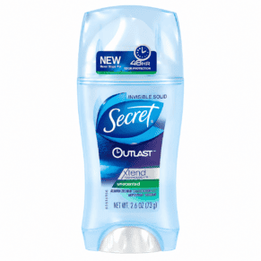 Unscented Invisible Solid Deodorant Stick 73g