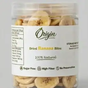 Dried Banana Bites-موز مجفف