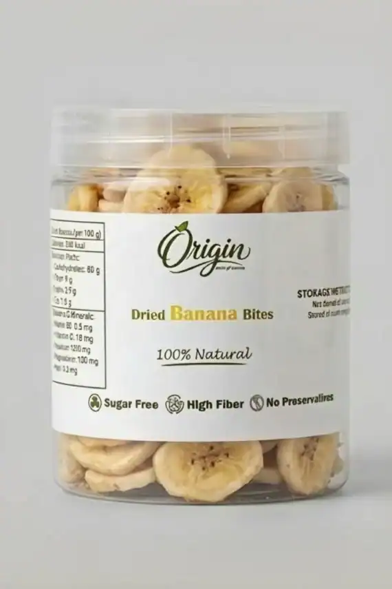 Dried Banana Bites-موز مجفف