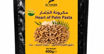 مكرونة الجمار ريجاتوني د فودز 400 جم Heart of Palm Rigatoni Pasta