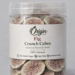 Fig Crunch Cubes | 100% Natural Dried Fig Snack with No Added Sugar