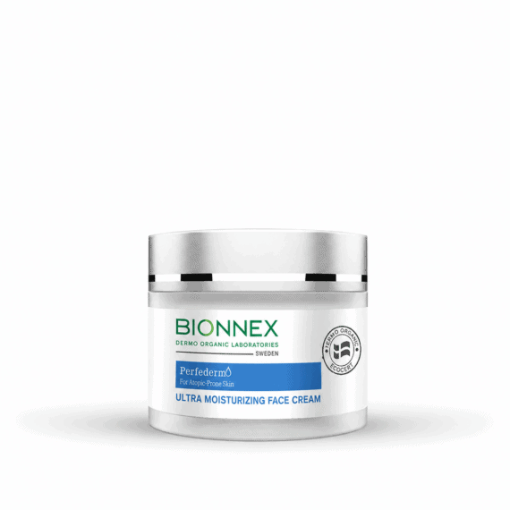 بيونكس، بيرفيديرم، كريم مرطب للوجه، ترطيب البشرة، البشرة الجافة، البشرة الحساسة، Hyaluronic Acid، Panthenol، Face Moisturizer