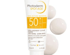 بيوديرما فوتوديرم سبوت إيج SPF50+ 40 مل | واقي شمس مضاد لعلامات التقدم في العمر والبقع الداكنة