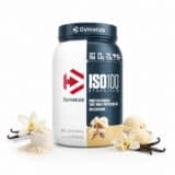 Dymatize ISO100 Whey Protein Isolate 20 Servings – Fast-Absorbing Hydrolyzed Whey Protein