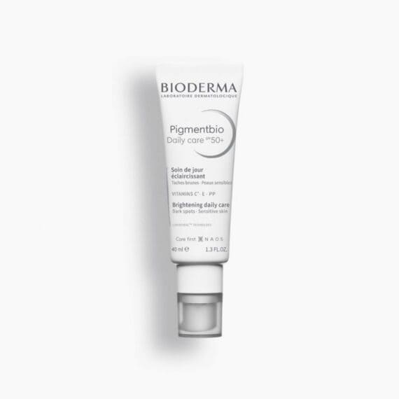 بيوديرما بيجمينت بايو ديلي كير SPF50+ 40 مل – كريم تفتيح يومي وحماية عالية من الشمس للبشرة المعرضة للتصبغات
