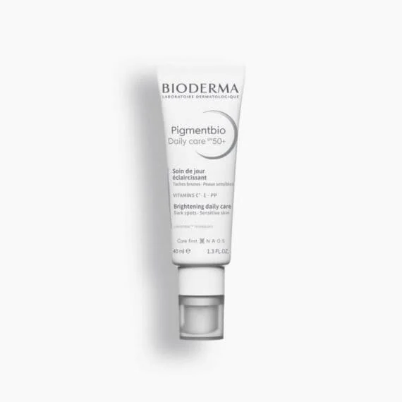 بيوديرما بيجمينت بايو ديلي كير SPF50+ 40 مل – كريم تفتيح يومي وحماية عالية من الشمس للبشرة المعرضة للتصبغات