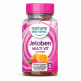 Jelobin Multivitamin Gummies 60 Count-جيلوبين مالتي فيتامين جاميز 60 قطعة