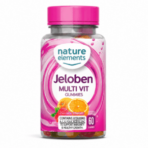 Jelobin Multivitamin Gummies 60 Count-جيلوبين مالتي فيتامين جاميز 60 قطعة