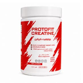 Protofit Creatine Monohydrate 300 g | 100 Servings Unflavored Creatine for Strength & Athletic Performance