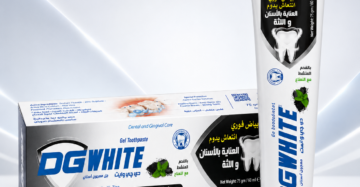 دي جي كير وايت بالفحم النشط والنعناع DG Care White Activated Charcoal with Mint