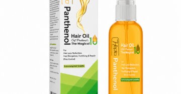 Hepta Panthenol Hair Oil 120 ml for moisturizing dry and damaged hair