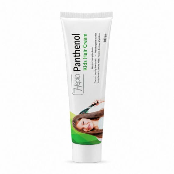 Hepta Panthenol Kids Hair Cream 100 g for reducing frizz and detangling children’s hair