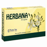 هيربانا 30 كبسولة – مكمل غذائي طبيعي لدعم الرضاعة الطبيعية وإدرار حليب الأم