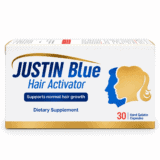 Justin Blue Hair Activator 30 Capsules