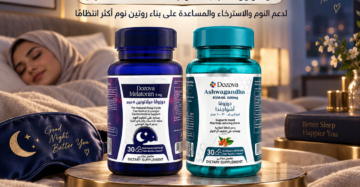 دوزوفا ميلاتونين 5 مجم + دوزوفا أشواجندا KSM-66 - باقة النوم المثالي