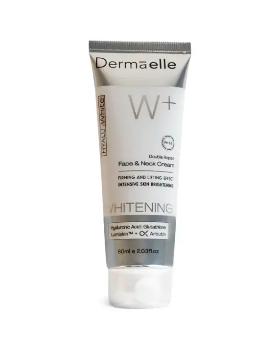 ديرما إل هيالو وايت كريم لتفتيح الوجه والرقبة 60 مل - Brightening Face and Neck Cream 60ml