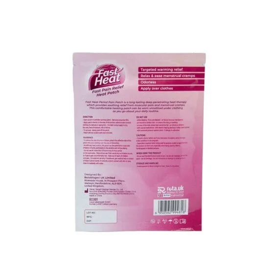 فاست هيت لآلام الدورة - Fast Heat Period Pain Patch