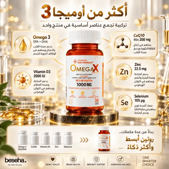 نيوتري نيشنز أوميجا إكس - Nutri-Nations Omega X