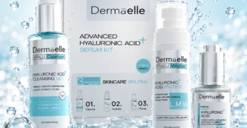 ديرما إل مجموعة سيروم حمض الهيالورونيك المتقدمة - Dermaelle Advanc Hyaluron Acid Serum Kit