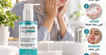 DERMAELLE Hyaluronic Acid Cleansing Gel 200ml - ديرما إل غسول جل بالهيالورنيك أسيد 200مل