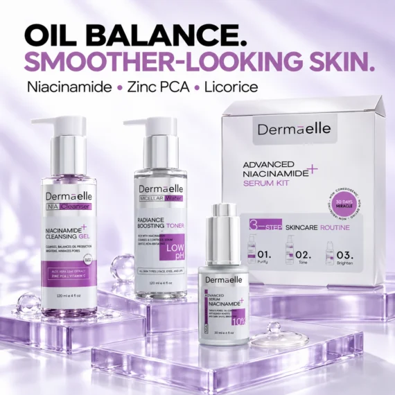 ديرما إل مجموعة النياسيناميد المتقدمة - Dermaelle Advanced niacinamide kit