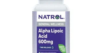 Natrol Alpha Lipoic Acid 600mg tablets - عبوة ناترول ألفا ليبويك أسيد 600 مجم – مضاد أكسدة