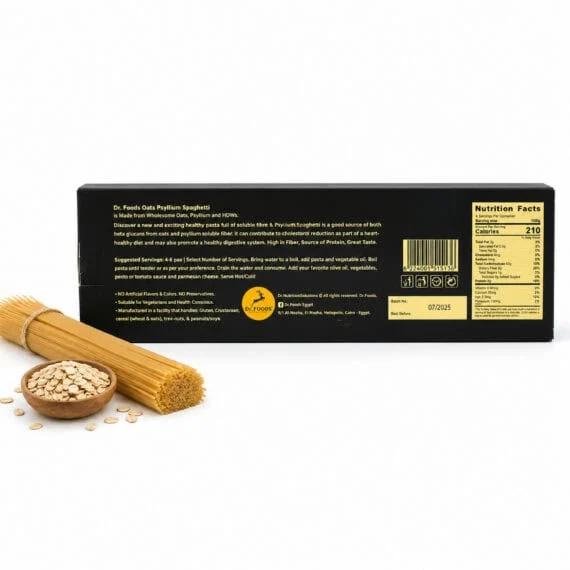 Oats with Psyllium Spaghetti Dr Foods