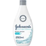 Johnsons antibacterial sea salt body wash 250ml-جونسون سائل استحمام مضاد للبكتريا بملح البحر 250 مل