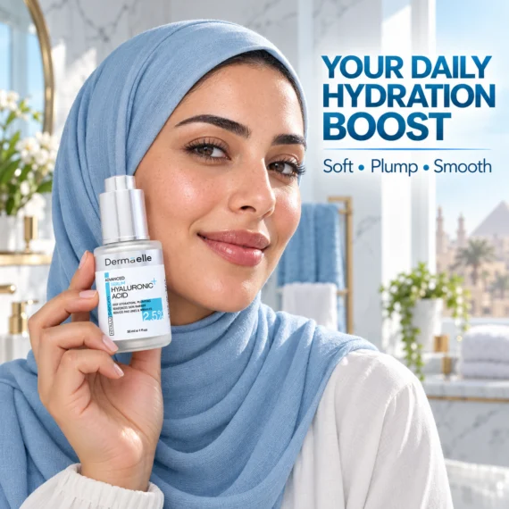 Dermaelle Advanced Hyaluronic Acid Serum 2.5%- ديرما إل أدفانسد هيالونيك سيروم 2.5%-4