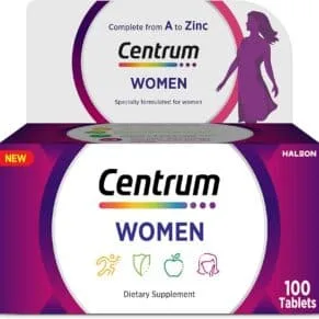 Centrum Women Multivitamin 100 Tablets