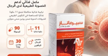 سبيرماتاز (Spermatase) هو مكمل غذائي مصمم خصيصاً لدعم الصحة الإنجابية وزيادة الخصوبة لدى الرجال