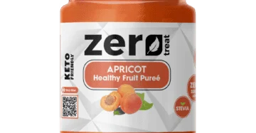 بيوريه المشمش الصحي 180 جم – 95٪ فاكهة حقيقية بدون سكر مضاف كيتو فريندلي-Apricot Healthy Fruit Purée 180g – Premium 95% Real Fruit Zero Sugar Added Keto Friendly