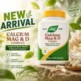 Nature's Way Calcium & Magnesium + Vitamin D3 100 Capsules
