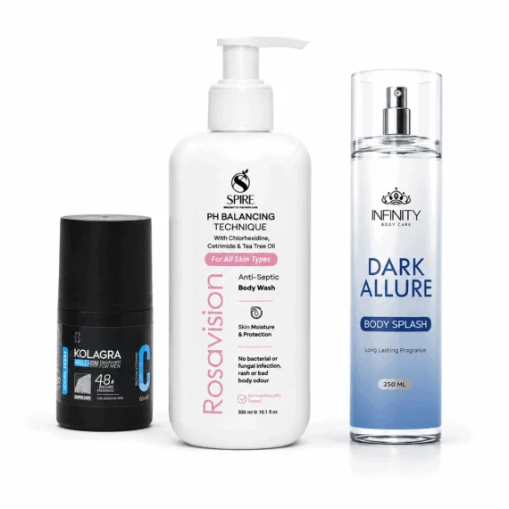 Shape & Freshness Bundle – 100% Dermatological Care with No Ingredients Known to Cause Skin Darkening or Dryness-روتين العناية بعد التمرين ضمن باقة فورمة وانتعاش