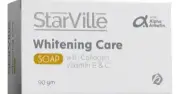 Starville Whitening Care Soap – 90 gm brightening and purifying soap bar. ستار فيل صابونة تفتيح 90 جم – صابونة لتفتيح وتنظيف البشرة بعمق.